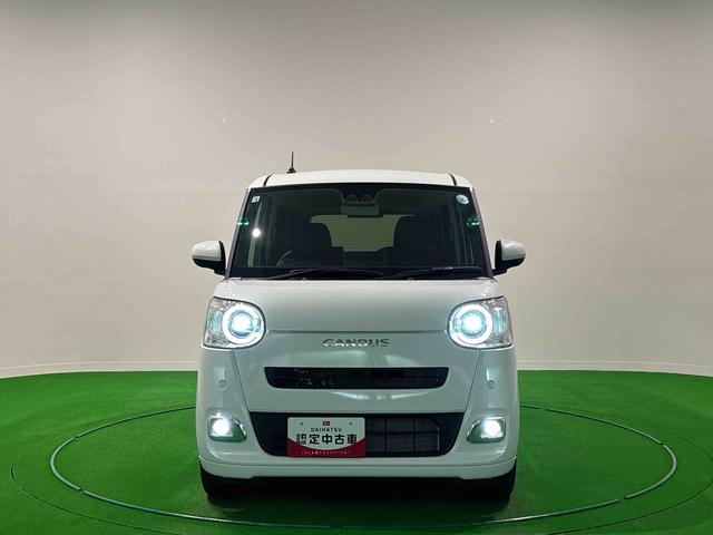 ムーヴキャンバスセオリーGターボ バックカメラ 全車速追従機能付ACCLEDオートライト・フォグランプ 電動パーキングブレーキ プッシュボタンスタート セキュリティアラーム バックカメラ 両側パワースライドドアウエルカムオープン機能 オート電動格納式ドアミラー(広島県)の中古車