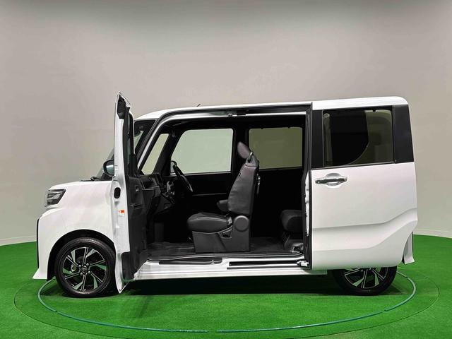 タントカスタムＸリミテッドＬＥＤオートライト　パワースライドドアウェルカムオープン機能　電動パーキングブレーキ　運転席助手席シートヒーター　アルミホイール　キーフリーシステム　　オート電動格納式ドアミラー（広島県）の中古車