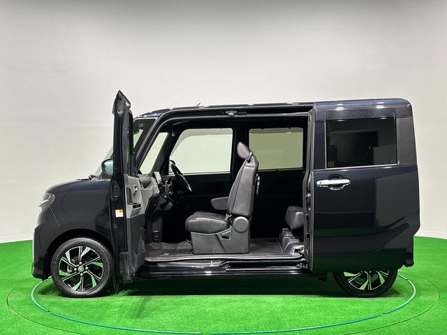 タントカスタムＸセレクション　ナビ　ＥＴＣ車載器　ドラレコＬＥＤオートライト　パワースライドドアウェルカムオープン機能　オート電動格納式ドアミラー　助手席ロングスライド　助手席イージークローザー　アルミホイール　キーフリーシステム（広島県）の中古車