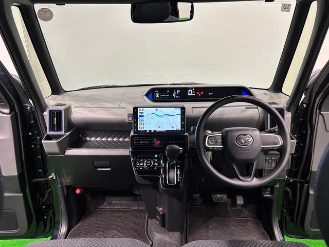 タントカスタムＸセレクション　ナビ　ＥＴＣ車載器　ドラレコＬＥＤオートライト　パワースライドドアウェルカムオープン機能　オート電動格納式ドアミラー　助手席ロングスライド　助手席イージークローザー　アルミホイール　キーフリーシステム（広島県）の中古車