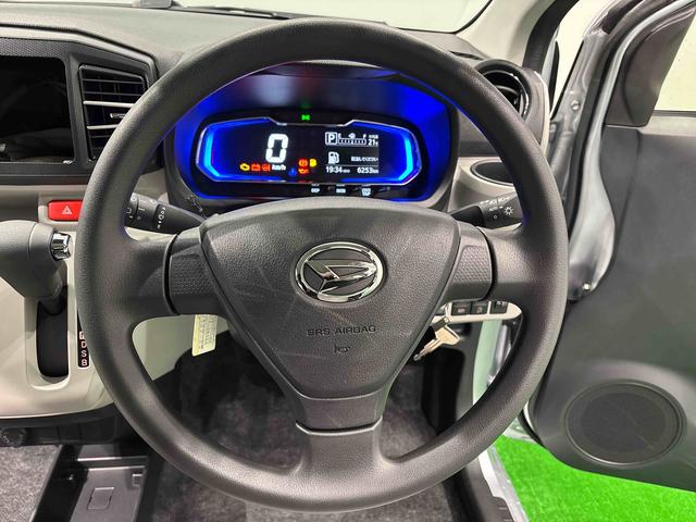 ミライースＸ　ＳＡIII　バックカメラ　コーナーセンサーＬＥＤヘッドランプ　セキュリティアラーム　コーナーセンサー　１４インチフルホイールキャップ　キーレスエントリー　電動格納式ドアミラー　ショツピングフック　マニュアルエアコン（広島県）の中古車