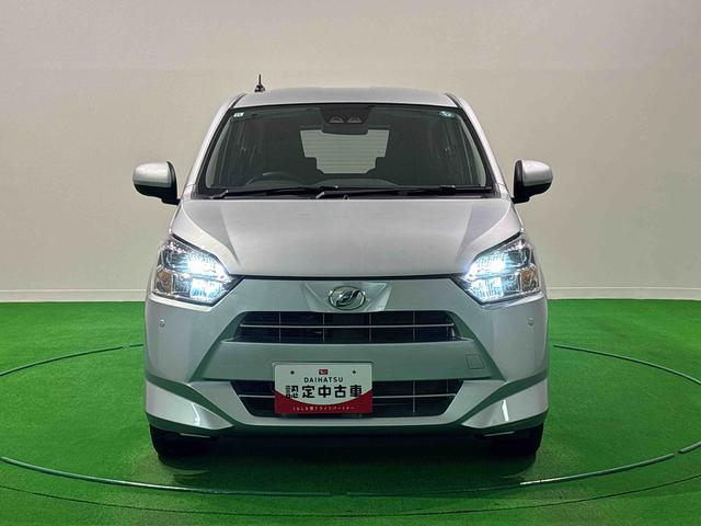ミライースＸ　ＳＡIII　バックカメラ　コーナーセンサーＬＥＤヘッドランプ　セキュリティアラーム　コーナーセンサー　１４インチフルホイールキャップ　キーレスエントリー　電動格納式ドアミラー　ショツピングフック　マニュアルエアコン（広島県）の中古車