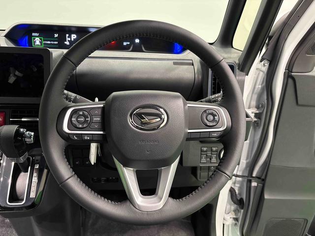 タントカスタムRSリミテッド ETC・クルーズコントロールLEDオートライト パワースライドドアウェルカムオープン機能 電動パーキングブレーキ 運転席助手席シートヒーター アルミホイール キーフリーシステム オート電動格納式ドアミラー(広島県)の中古車