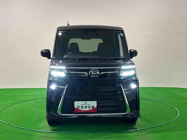 タントカスタムＲＳリミテッド両側電動パワースライドドア　誤発進抑制　ＥＴＣ車載器　レーダークルーズ　禁煙　ＬＥＤライト　車線逸脱警報　Ｂカメラ　シートヒーター　スマートキー　キーフリー　ベンチシート　アイドリングストップ　ターボ（広島県）の中古車
