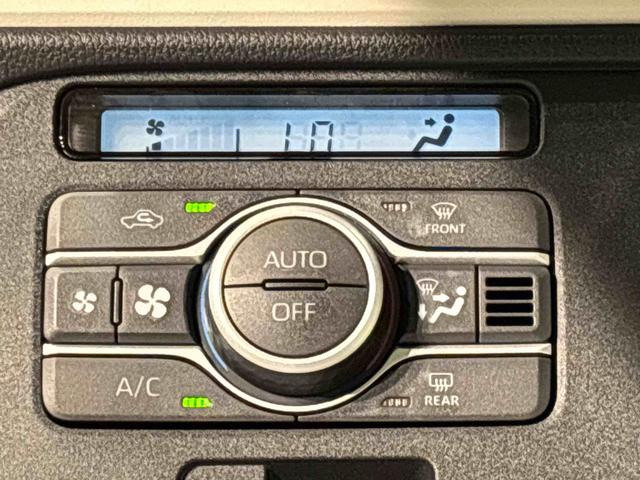 ムーヴキャンバスストライプスＧ　バックモニター対応　電動パーキングブレーキＬＥＤオートライト・フォグランプ　電動パーキングブレーキ　プッシュボタンスタート　セキュリティアラーム　バックカメラ　両側パワースライドドアウエルカムオープン機能　オート電動格納式ドアミラー（広島県）の中古車