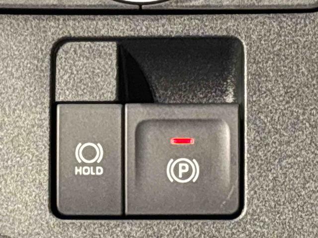ムーヴキャンバスストライプスＧ　バックモニター対応　電動パーキングブレーキＬＥＤオートライト・フォグランプ　電動パーキングブレーキ　プッシュボタンスタート　セキュリティアラーム　バックカメラ　両側パワースライドドアウエルカムオープン機能　オート電動格納式ドアミラー（広島県）の中古車