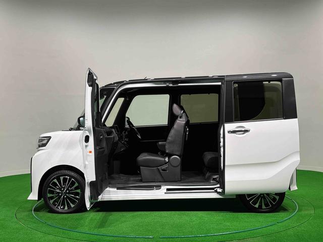 タントカスタムＲＳリミテッド　全車速追従機能付ＡＣＣ　ＥＴＣパノラマモニター対応純正ナビ装着用アップグレードパック　運転席・助手席シートヒーター　電動パーキングブレーキ＋オートホールドブレーキ機能　オートライト　サイドエアバッグ　キーフリーシステム（広島県）の中古車