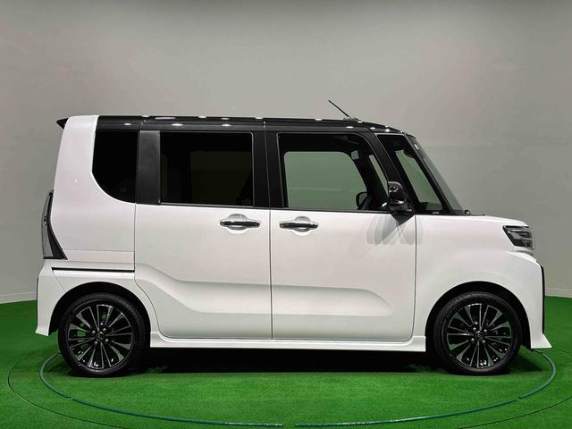 タントカスタムＲＳリミテッド　パノラマモニター対応カメラ　ＥＴＣＬＥＤオートライト　パワースライドドアウェルカムオープン機能　電動パーキングブレーキ　運転席助手席シートヒーター　アルミホイール　キーフリーシステム　　オート電動格納式ドアミラー（広島県）の中古車