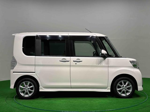 タントカスタムX SAIII ナビパノラマモニター ETC車載器オートエアコン 左側パワースライドドア 運転席シートヒーター 電動格納ドアミラー SRSサイドエアバッグ コーナーセンサー LEDヘッドライト LEDフォグランプ(広島県)の中古車