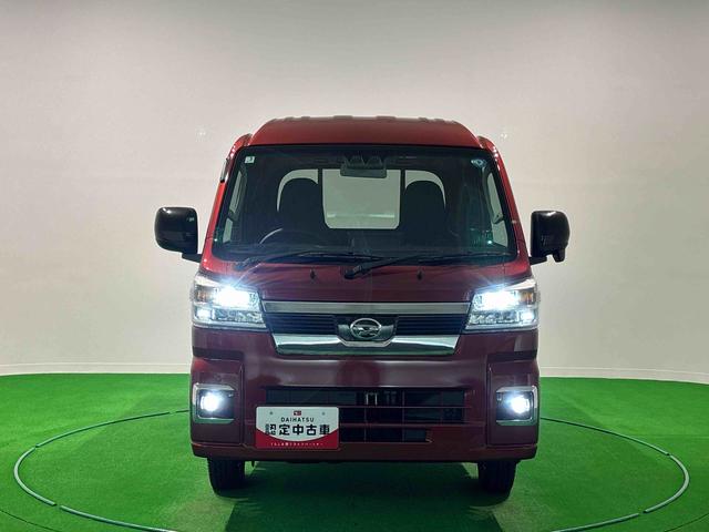 ハイゼットトラックジャンボエクストラ　ディスプレイオーディオ　バックモニターＬＥＤヘッドランプ　ＬＥＤフォグランプ　トップシェイドガラス　大型荷台作業灯　デュアルエアバック　パワーウインドウ　キーレスエントリー　パワードアロック　バックソナー　ＶＳＣ＆ＴＲＣ（広島県）の中古車