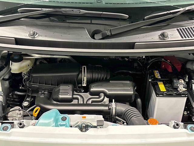ムーヴキャンバスストライプスG 運転席・助手席シートヒーター キーフリー純正ナビ装着用アップグレードパック 電動パーキングブレーキ+オートホールドブレーキ機能 オートライト 運転席シートリフター チルトステアリング(広島県)の中古車