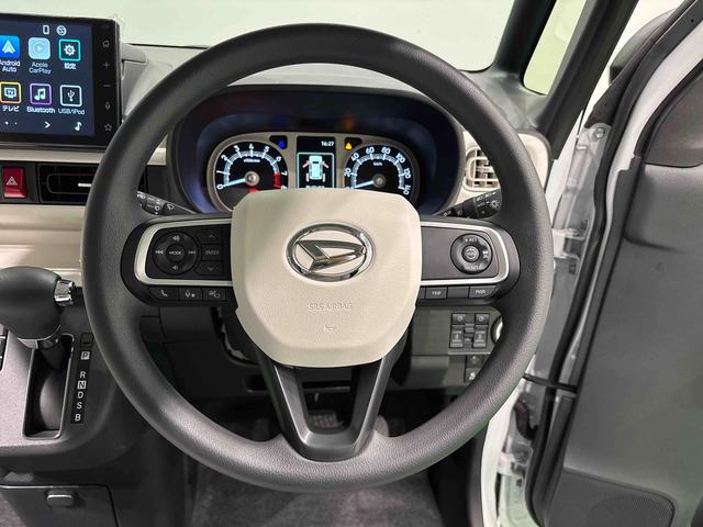 ムーヴキャンバスストライプスGターボブレーキサポート Bluetoothオーディオ 両側パワースライドドアー マルチカメラ 車線逸脱 USBポート テレビ 追従クルコン タ−ボ シートヒータ キーフリー オートマチックハイビーム(広島県)の中古車