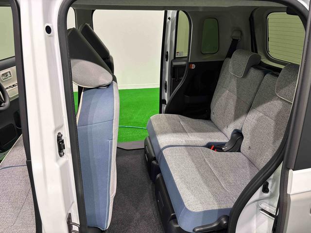 ムーヴキャンバスストライプスGターボブレーキサポート Bluetoothオーディオ 両側パワースライドドアー マルチカメラ 車線逸脱 USBポート テレビ 追従クルコン タ−ボ シートヒータ キーフリー オートマチックハイビーム(広島県)の中古車
