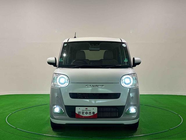 ムーヴキャンバスストライプスGターボブレーキサポート Bluetoothオーディオ 両側パワースライドドアー マルチカメラ 車線逸脱 USBポート テレビ 追従クルコン タ−ボ シートヒータ キーフリー オートマチックハイビーム(広島県)の中古車