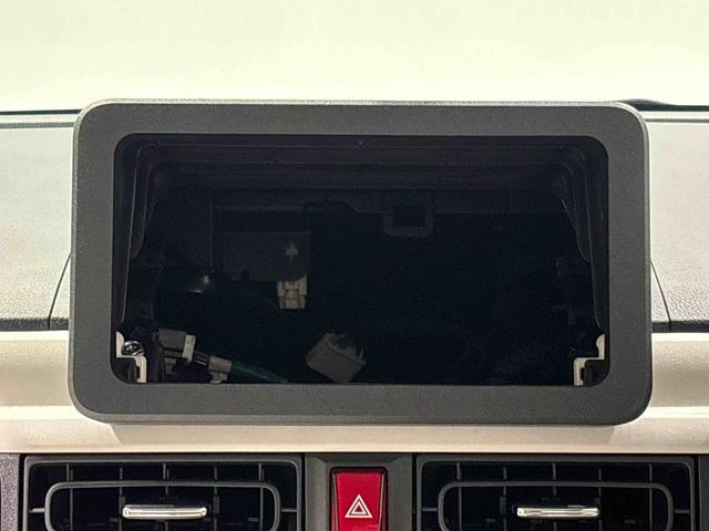 ムーヴキャンバスストライプスG バックモニター対応カメラ シートヒーターLEDオートライト・フォグランプ 電動パーキングブレーキ プッシュボタンスタート セキュリティアラーム バックカメラ 両側パワースライドドアウエルカムオープン機能 オート電動格納式ドアミラー(広島県)の中古車