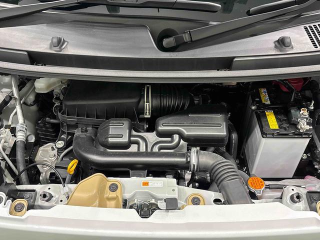 ムーヴキャンバスストライプスG バックモニター対応カメラ シートヒーターLEDオートライト・フォグランプ 電動パーキングブレーキ プッシュボタンスタート セキュリティアラーム バックカメラ 両側パワースライドドアウエルカムオープン機能 オート電動格納式ドアミラー(広島県)の中古車