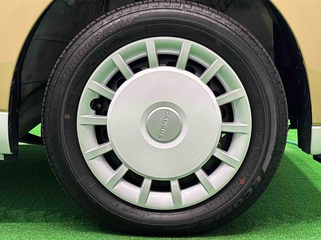 ムーヴキャンバスストライプスG バックモニター対応カメラ シートヒーターLEDオートライト・フォグランプ 電動パーキングブレーキ プッシュボタンスタート セキュリティアラーム バックカメラ 両側パワースライドドアウエルカムオープン機能 オート電動格納式ドアミラー(広島県)の中古車