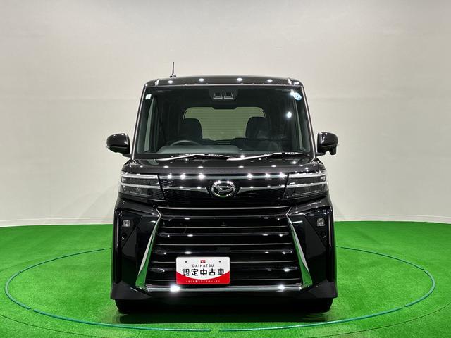 タントカスタムＲＳリミテッドＬＥＤオートライト　パワースライドドアウェルカムオープン機能　電動パーキングブレーキ　運転席助手席シートヒーター　アルミホイール　キーフリーシステム　　オート電動格納式ドアミラー（広島県）の中古車