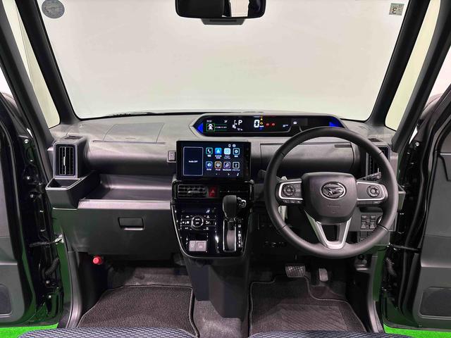 タントカスタムＲＳリミテッドＬＥＤオートライト　パワースライドドアウェルカムオープン機能　電動パーキングブレーキ　運転席助手席シートヒーター　アルミホイール　キーフリーシステム　　オート電動格納式ドアミラー（広島県）の中古車