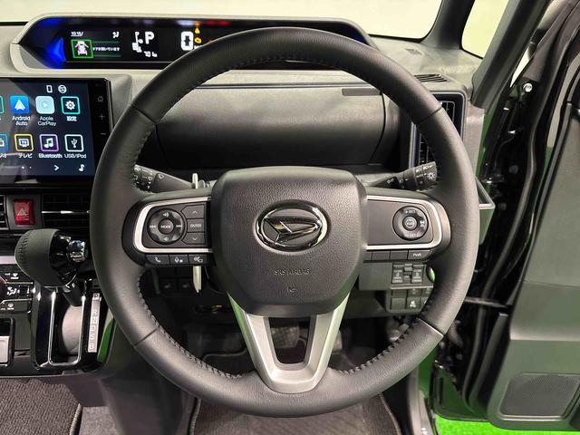 タントカスタムＲＳリミテッドＬＥＤオートライト　パワースライドドアウェルカムオープン機能　電動パーキングブレーキ　運転席助手席シートヒーター　アルミホイール　キーフリーシステム　　オート電動格納式ドアミラー（広島県）の中古車
