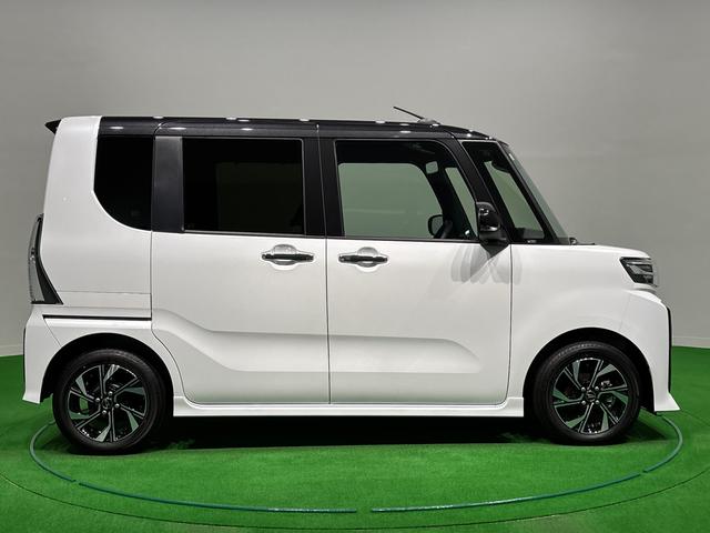 タントカスタムX 運転席・助手席シートヒーター キーフリーシステム純正ナビ装着用アップグレードパック 両側電動スライドドア 電動パーキングブレーキ+オートホールドブレーキ機能 格納式リヤドアサンシェード オートライト(広島県)の中古車