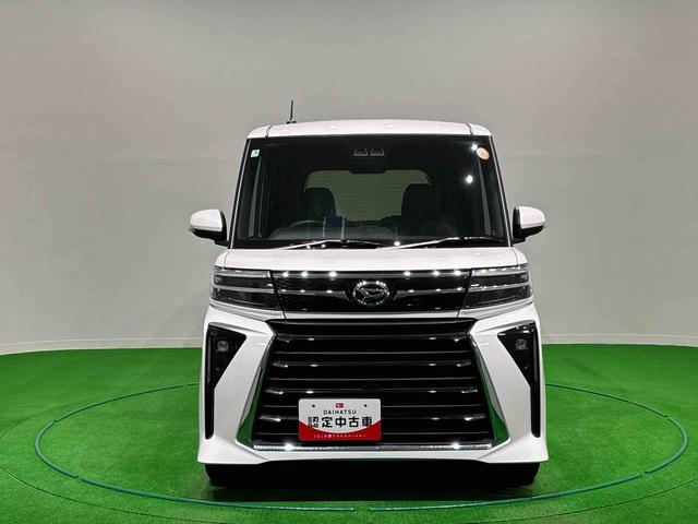 タントカスタムRSLEDオートライト パワースライドドアウェルカムオープン機能 電動パーキングブレーキ 運転席助手席シートヒーター アルミホイール キーフリーシステム オート電動格納式ドアミラー(広島県)の中古車