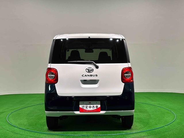 ムーヴキャンバスストライプスＧ　運転席・助手席シートヒーター　キーフリー純正ナビ装着用アップグレードパック　電動パーキングブレーキ＋オートホールドブレーキ機能　オートライト　ＬＥＤヘッドランプ　運転席シートリフター　チルトステアリング（広島県）の中古車