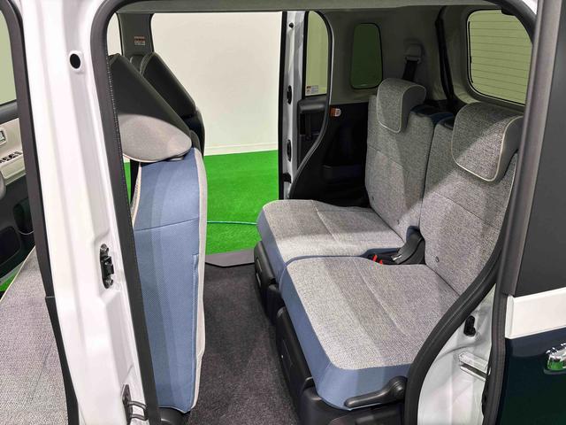 ムーヴキャンバスストライプスＧ　運転席・助手席シートヒーター　キーフリー純正ナビ装着用アップグレードパック　電動パーキングブレーキ＋オートホールドブレーキ機能　オートライト　ＬＥＤヘッドランプ　運転席シートリフター　チルトステアリング（広島県）の中古車