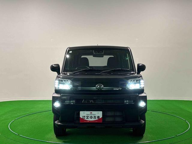 タフトＧターボ　ナビゲーション　ＥＴＣ　全方位カメラハイビームアシスト　レーダーブレーキ　車線逸脱警報装置　ターボモデル　ｂｌｕｅｔｏｏｔｈ　ナビ＆ＴＶ　電動格納式ミラー　ＥＴＣ車載器　ＬＥＤライト　キーレス　スマートキー　アルミ　オートライト（広島県）の中古車