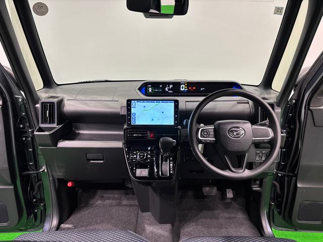 タントカスタムＸ　ナビ　バックモニター対応　電動パーキングブレーキＬＥＤオートライト　パワースライドドアウェルカムオープン機能　オート電動格納式ドアミラー　助手席ロングスライド　助手席イージークローザー　アルミホイール　キーフリーシステム（広島県）の中古車