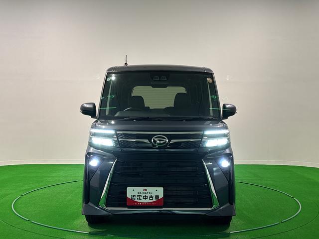 タントカスタムＸ　ナビ　バックモニター対応　電動パーキングブレーキＬＥＤオートライト　パワースライドドアウェルカムオープン機能　オート電動格納式ドアミラー　助手席ロングスライド　助手席イージークローザー　アルミホイール　キーフリーシステム（広島県）の中古車