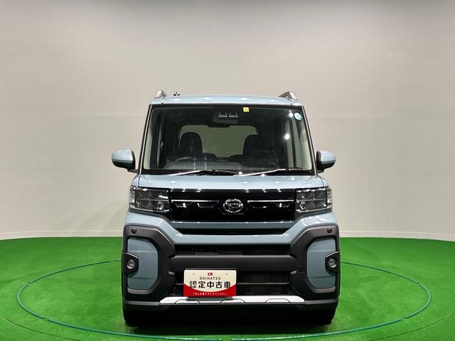 タントファンクロスターボ　ＥＴＣＬＥＤオートライト　パワースライドドアウェルカムオープン機能　電動パーキングブレーキ　運転席助手席シートヒーター　アルミホイール　キーフリーシステム　　オート電動格納式ドアミラー（広島県）の中古車