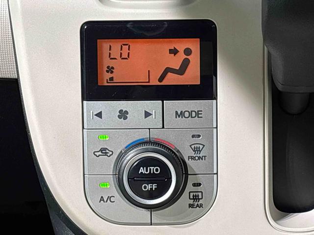 ムーヴキャンバスXハロゲンライト 置き楽ボックス オートライト プッシュボタンスタート セキュリティアラーム 両側スライドドア キーフリーシステム(広島県)の中古車