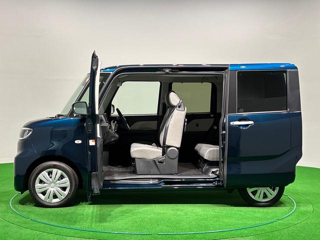 タントＸＬＥＤオートライト　パワースライドドアウェルカムオープン機能　電動パーキングブレーキ　運転席助手席シートヒーター　　フルホイールキャツプ　キーフリーシステム　　オート電動格納式ドアミラー（広島県）の中古車