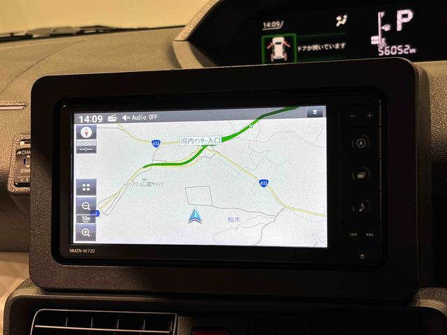 タントX 純正ナビゲーション 運転席・助手席シートヒーター純正ナビゲーション装着用アップグレードパック 両側スライド片側電動スライドドア 運転席シートリフター チルトステアリング 格納式リヤドアサンシェード(広島県)の中古車