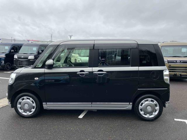 ムーヴキャンバスＧブラックインテリアＶＳ　ＳＡIII２ＷＤ　ＣＶＴ　６６０ｃｃ　両側電動スライドドア　カーナビ　ドライブレコーダー　ＥＴＣ車載器　衝突被害軽減ブレーキ　横滑り防止装置　ＡＢＳ　アイドリングストップ　プッシュボタンスタート　ワンオーナー車（福島県）の中古車