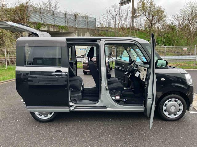 ムーヴキャンバスＧブラックインテリアＶＳ　ＳＡIII２ＷＤ　ＣＶＴ　６６０ｃｃ　両側電動スライドドア　カーナビ　ドライブレコーダー　ＥＴＣ車載器　衝突被害軽減ブレーキ　横滑り防止装置　ＡＢＳ　アイドリングストップ　プッシュボタンスタート　ワンオーナー車（福島県）の中古車