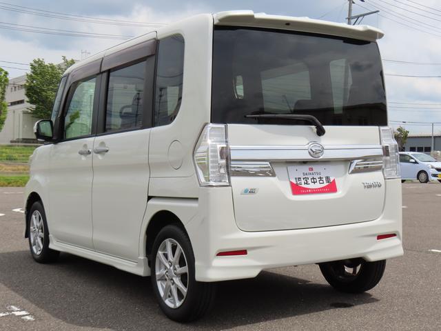 タントカスタムＸ　ＳＡ２ＷＤ　ＣＶＴ　６６０ｃｃ　カーナビ　ワンセグＴＶ　バックモニター　ＥＴＣ車載器　衝突被害軽減ブレーキ　横滑り防止装置　ＡＢＳ　アイドリングストップ　プッシュボタンスタート　両側スライドドア（福島県）の中古車
