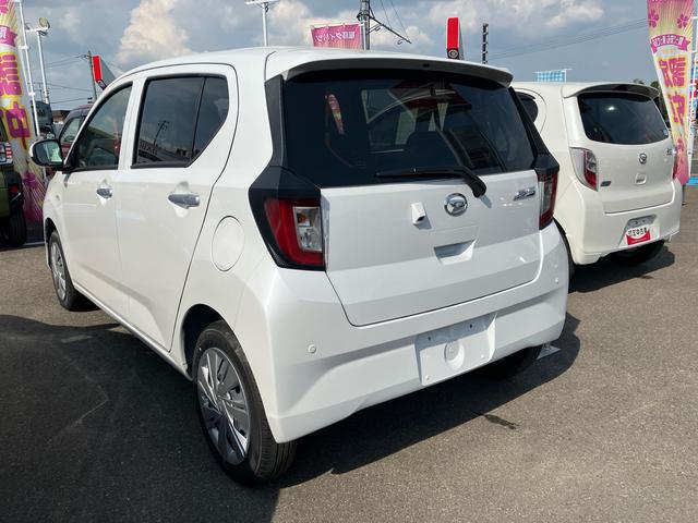 ミライースＸ　リミテッドＳＡIII２ＷＤ　ＣＶＴ　６６０ｃｃ　衝突被害軽減ブレーキ　横滑り防止装置　ＡＢＳ　運転席・助手席エアバッグ　アイドリングストップ　マニュアルエアコン　電動格納ドアミラー　ナビ用バックカメラ　届出済未使用車（福島県）の中古車