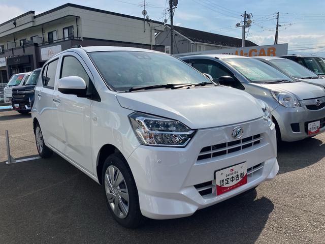 ミライースＸ　リミテッドＳＡIII２ＷＤ　ＣＶＴ　６６０ｃｃ　衝突被害軽減ブレーキ　横滑り防止装置　ＡＢＳ　運転席・助手席エアバッグ　アイドリングストップ　マニュアルエアコン　電動格納ドアミラー　ナビ用バックカメラ　届出済未使用車（福島県）の中古車