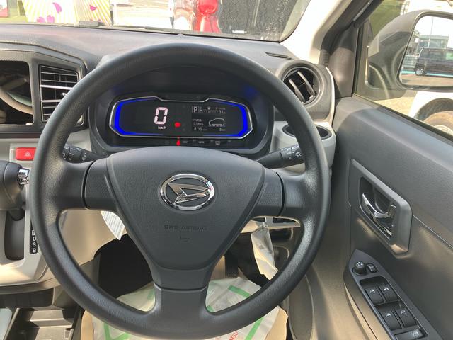 ミライースＸ　リミテッドＳＡIII２ＷＤ　ＣＶＴ　６６０ｃｃ　衝突被害軽減ブレーキ　横滑り防止装置　ＡＢＳ　運転席・助手席エアバッグ　アイドリングストップ　マニュアルエアコン　電動格納ドアミラー　ナビ用バックカメラ　届出済未使用車（福島県）の中古車