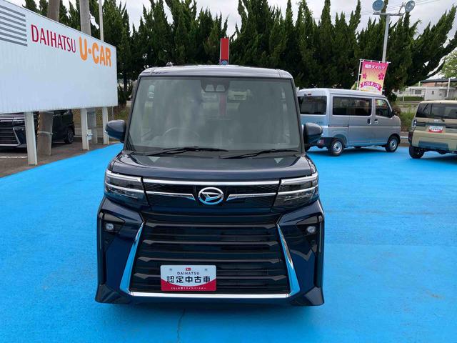 タントカスタムＸ２ＷＤ　ＣＶＴ　６６０ｃｃ　衝突被害軽減ブレーキ　横滑り防止装置　ＡＢＳ　アイドリングストップ　プッシュボタンスタート　両側電動スライドドア　オートエアコン　前席シートヒーター　ベンチシート（福島県）の中古車