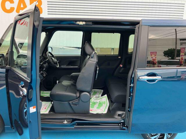 タントカスタムＸ２ＷＤ　ＣＶＴ　６６０ｃｃ　衝突被害軽減ブレーキ　横滑り防止装置　ＡＢＳ　アイドリングストップ　プッシュボタンスタート　両側電動スライドドア　オートエアコン　前席シートヒーター　ベンチシート（福島県）の中古車