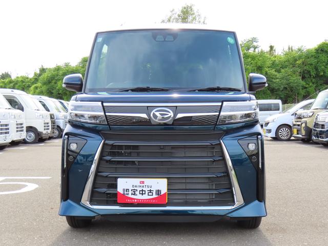 タントカスタムＸ２ＷＤ　ＣＶＴ　６６０ｃｃ　両側電動スライドドア　衝突被害軽減ブレーキ　横滑り防止装置　ＡＢＳ　アイドリングストップ　プッシュボタンスタート　オートエアコン　前席シートヒーター　ベンチシート（福島県）の中古車