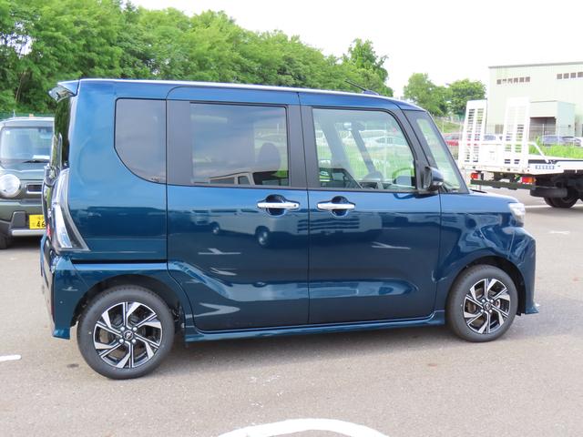 タントカスタムＸ２ＷＤ　ＣＶＴ　６６０ｃｃ　両側電動スライドドア　衝突被害軽減ブレーキ　横滑り防止装置　ＡＢＳ　アイドリングストップ　プッシュボタンスタート　オートエアコン　前席シートヒーター　ベンチシート（福島県）の中古車