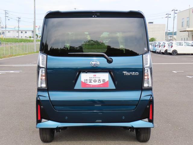 タントカスタムＸ２ＷＤ　ＣＶＴ　６６０ｃｃ　両側電動スライドドア　衝突被害軽減ブレーキ　横滑り防止装置　ＡＢＳ　アイドリングストップ　プッシュボタンスタート　オートエアコン　前席シートヒーター　ベンチシート（福島県）の中古車