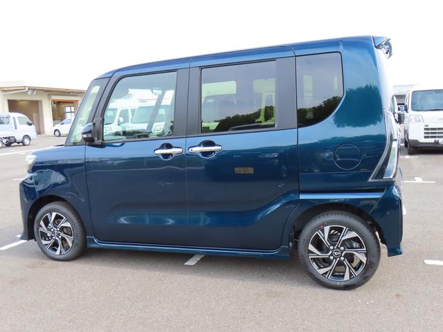 タントカスタムＸ２ＷＤ　ＣＶＴ　６６０ｃｃ　両側電動スライドドア　衝突被害軽減ブレーキ　横滑り防止装置　ＡＢＳ　アイドリングストップ　プッシュボタンスタート　オートエアコン　前席シートヒーター　ベンチシート（福島県）の中古車