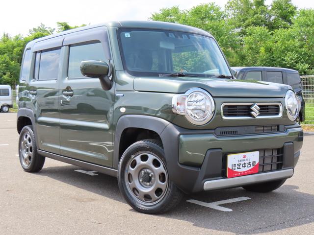 ハスラーハイブリッドＧ２ＷＤ　ＣＶＴ　６６０ｃｃ　デュアルセンサーブレーキサポート　ＡＢＳ　サイド・カーテンシールドエアバッグ　ディスプレイオーディオ　シートヒーター　アイドリングストップ　プッシュボタンスタート（福島県）の中古車