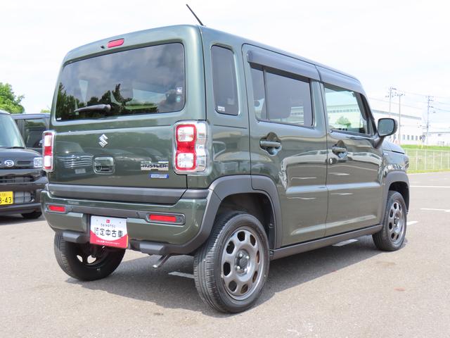 ハスラーハイブリッドＧ２ＷＤ　ＣＶＴ　６６０ｃｃ　デュアルセンサーブレーキサポート　ＡＢＳ　サイド・カーテンシールドエアバッグ　ディスプレイオーディオ　シートヒーター　アイドリングストップ　プッシュボタンスタート（福島県）の中古車