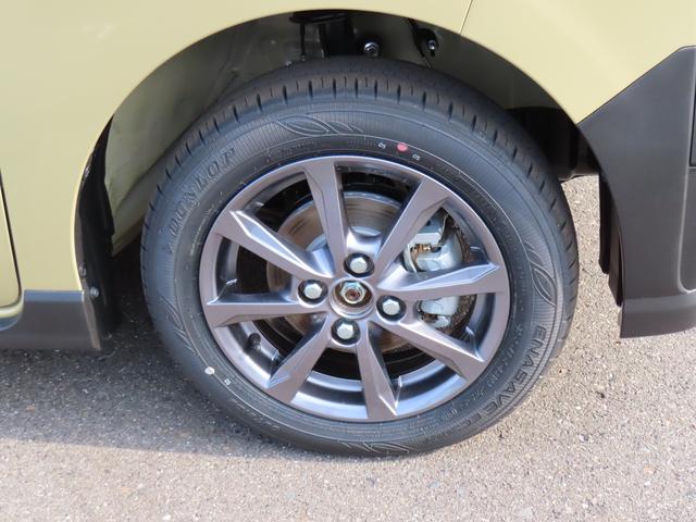 タントファンクロス４ＷＤ　ＣＶＴ　６６０ｃｃ　両側電動スライドドア　衝突被害軽減ブレーキ　横滑り防止装置　ＡＢＳ　アイドリングストップ　プッシュボタンスタート　オートエアコン　前席シートヒーター　届出済未使用車（福島県）の中古車